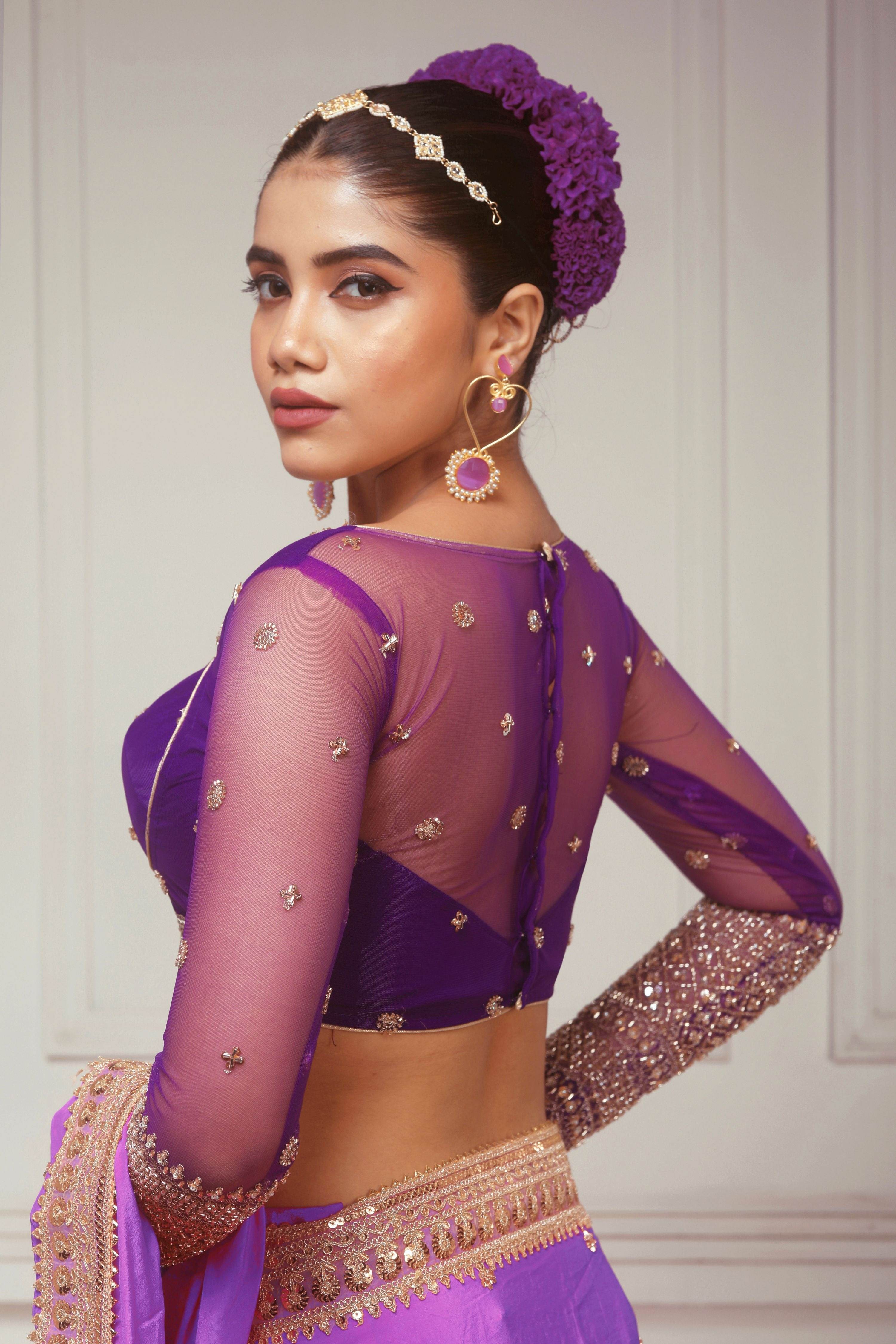 MAJESTIC CHANDELIER BLOUSE