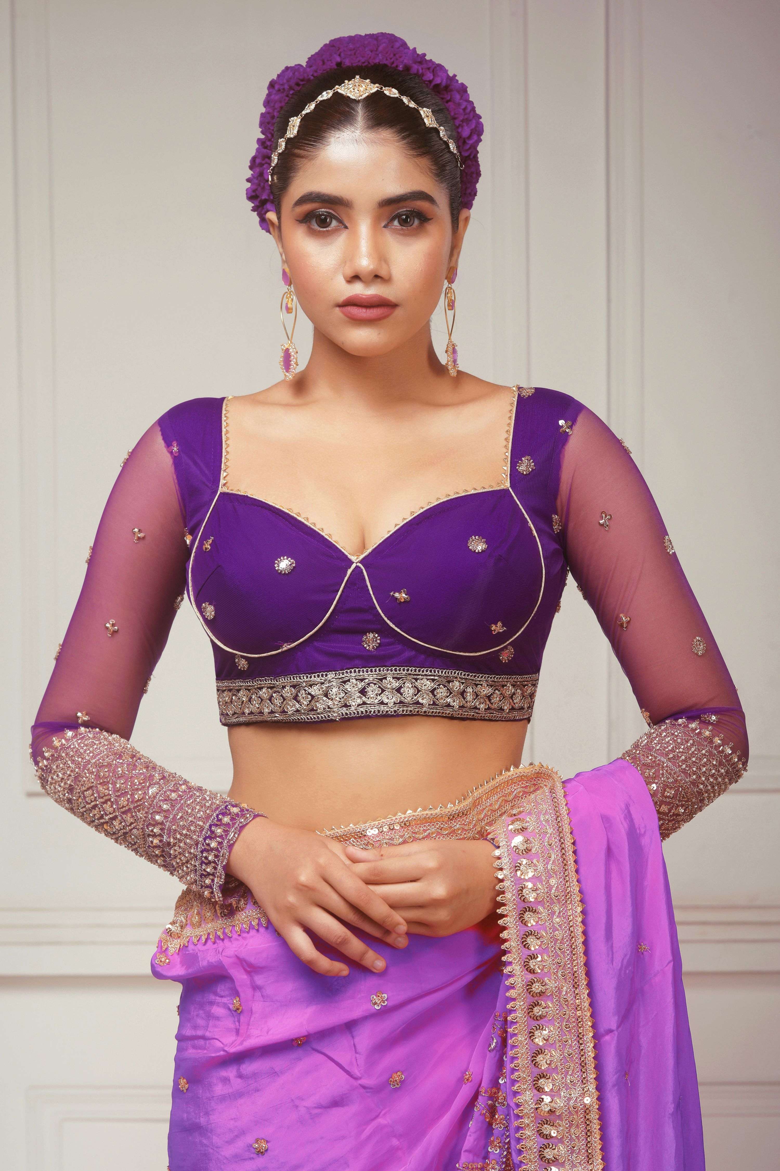 MAJESTIC CHANDELIER BLOUSE