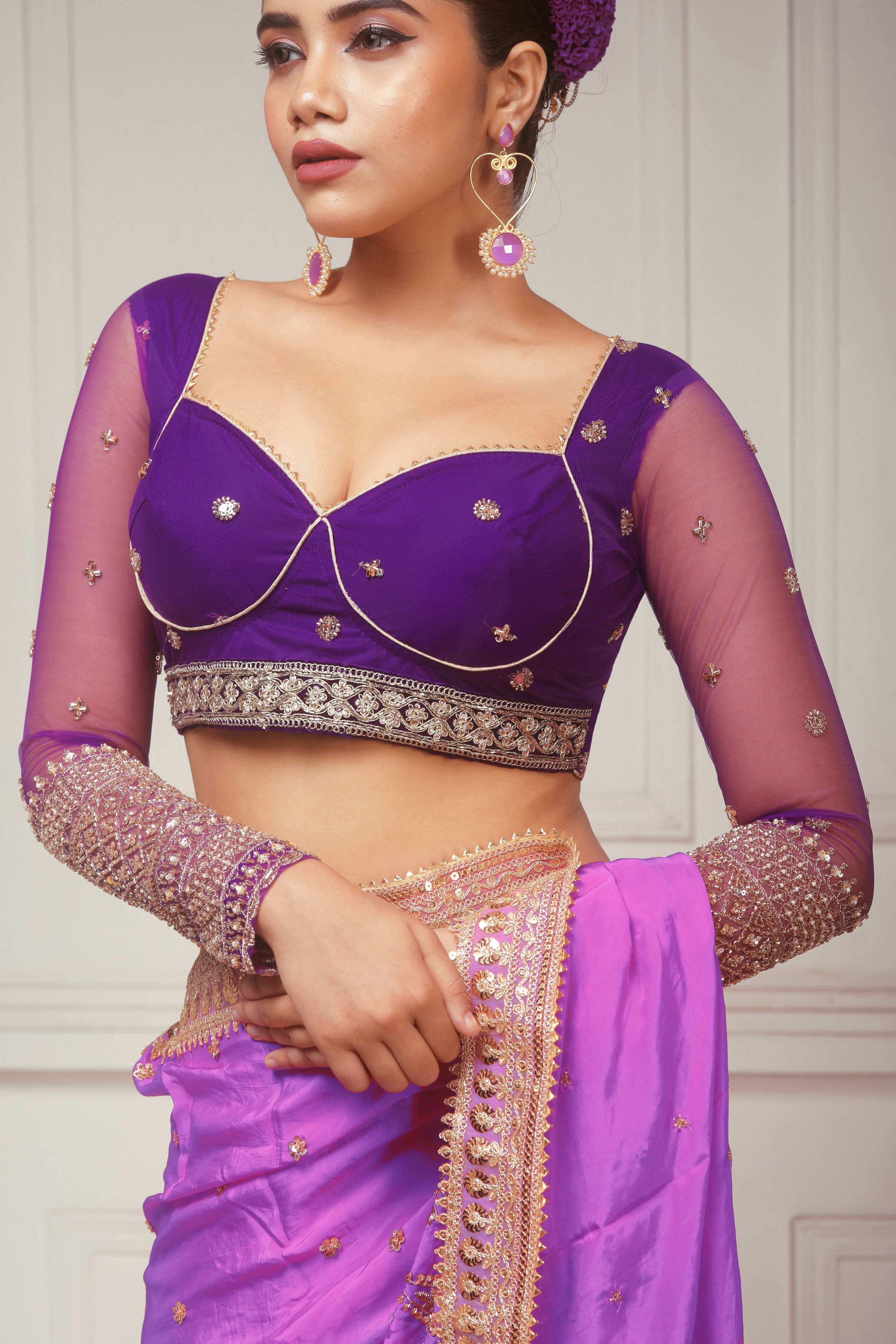 MAJESTIC CHANDELIER BLOUSE