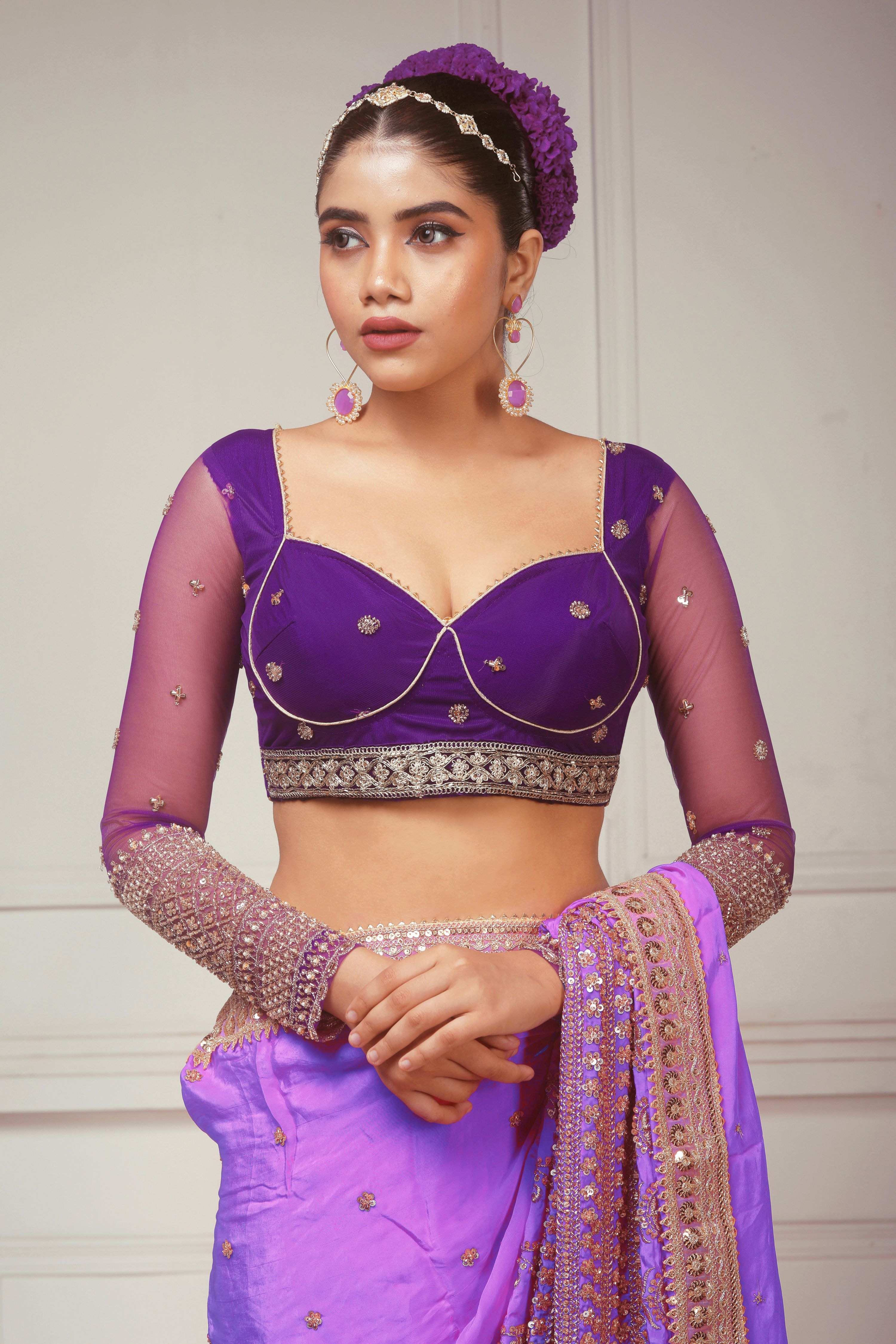 MAJESTIC CHANDELIER BLOUSE