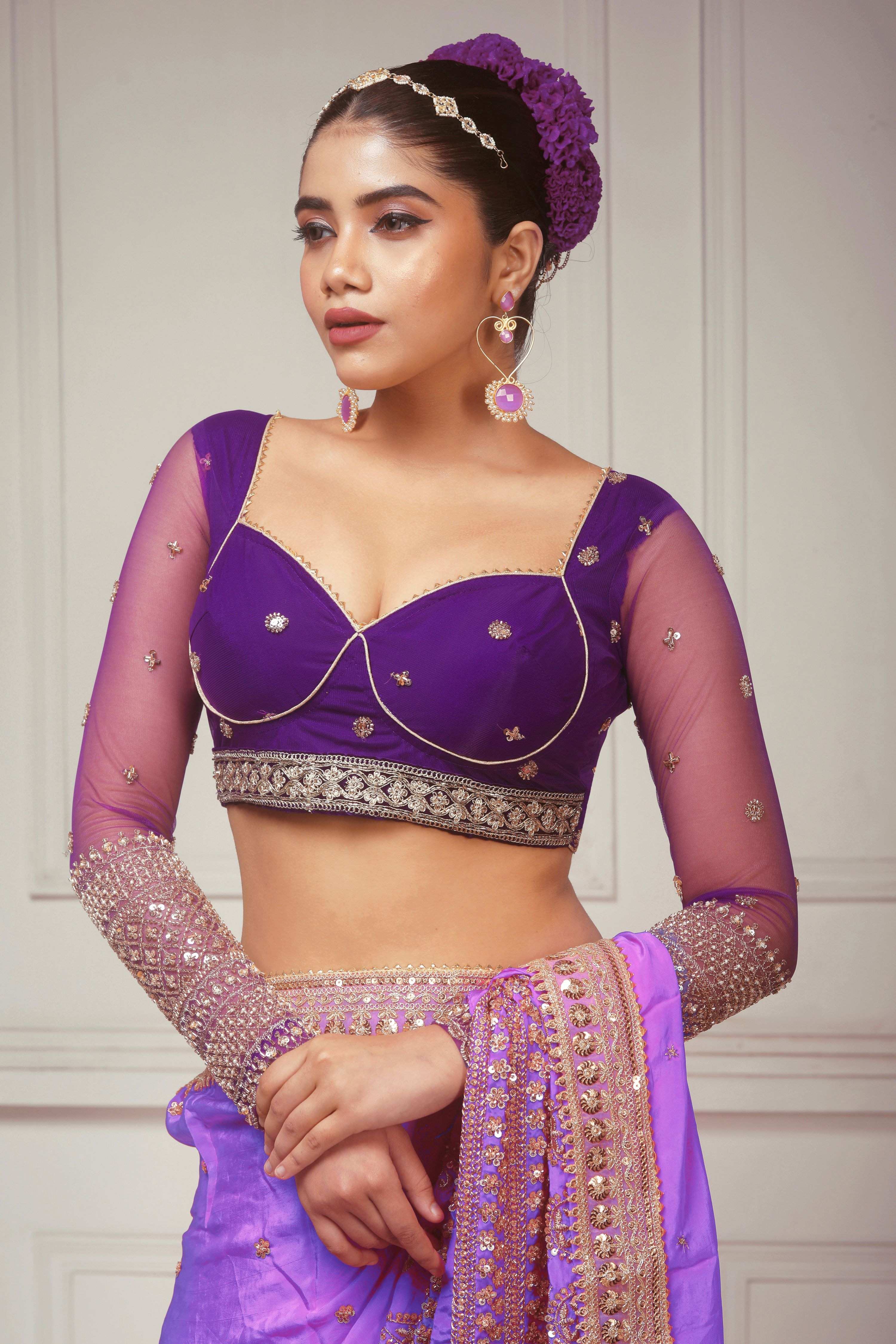 MAJESTIC CHANDELIER BLOUSE