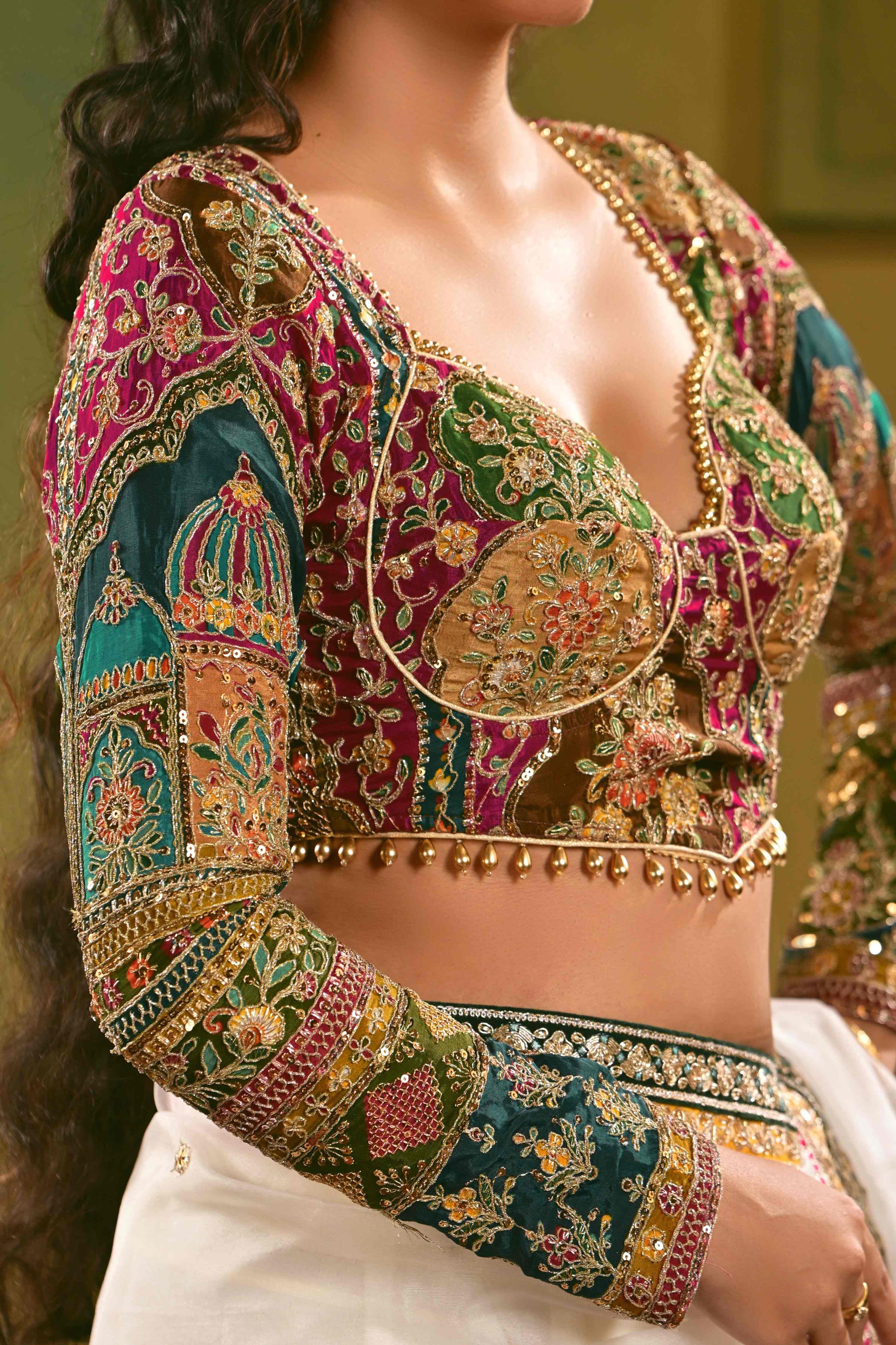 COUTURE CHARM CORSET BLOUSE