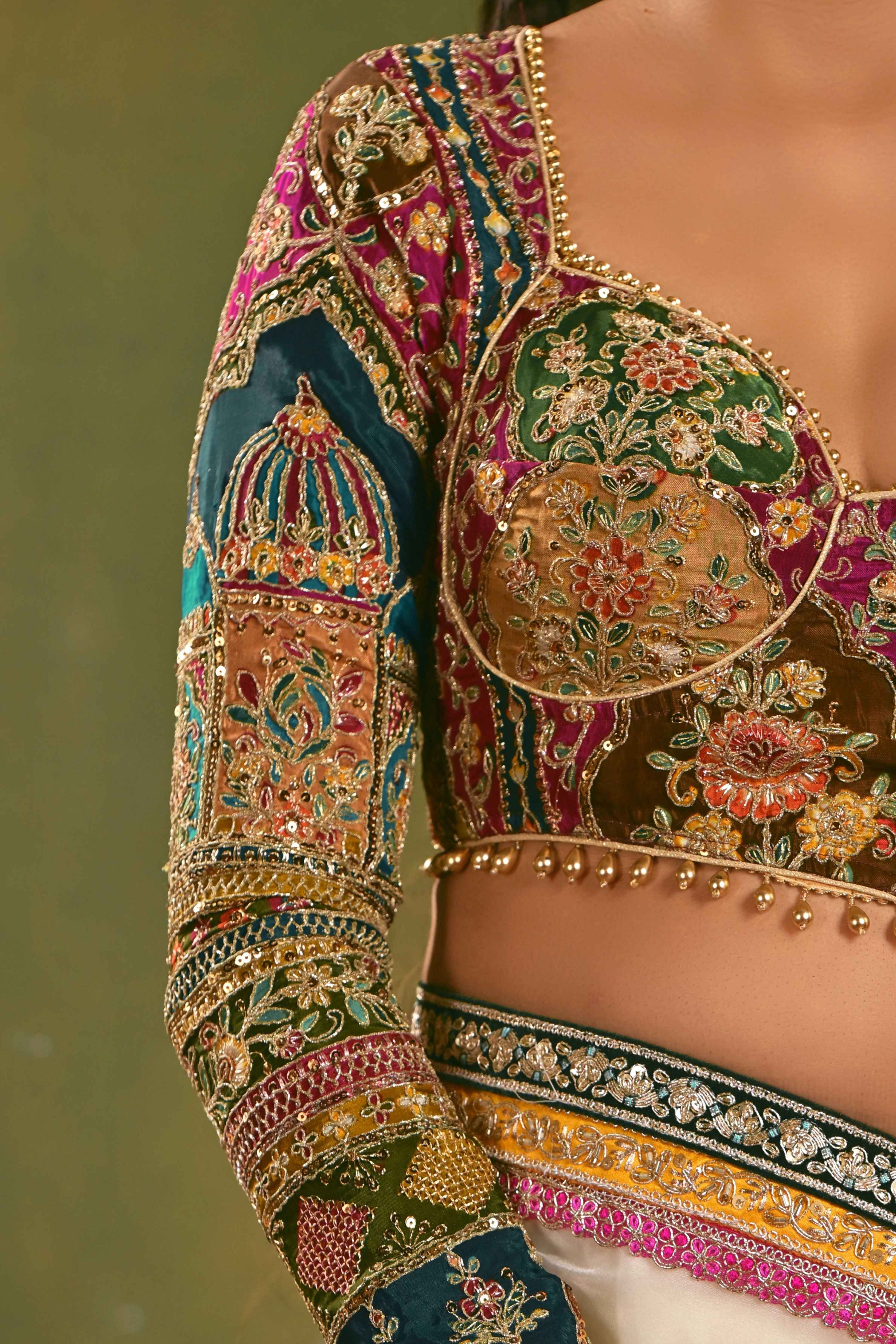 COUTURE CHARM CORSET BLOUSE