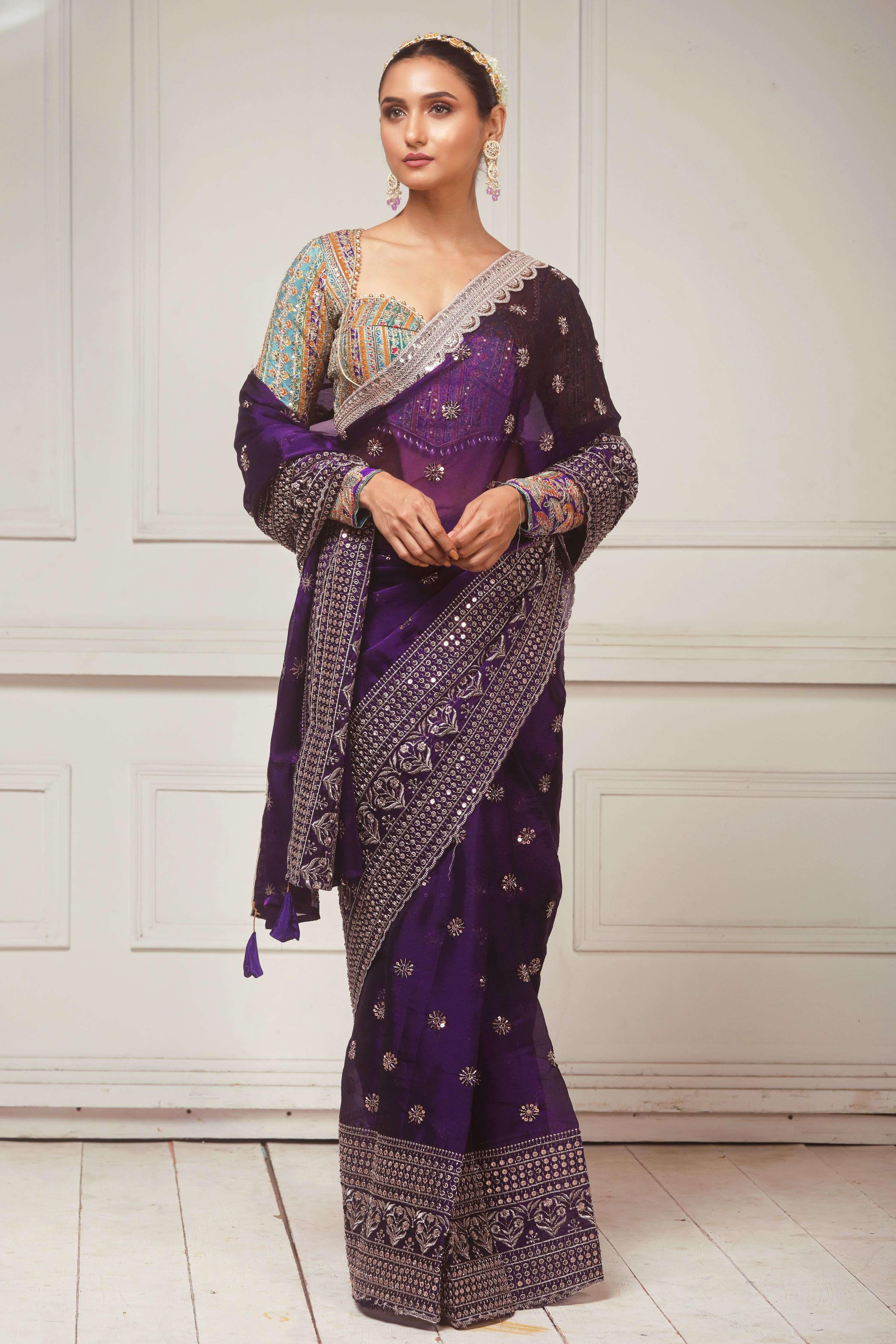 COSMIC POETRY SAREE