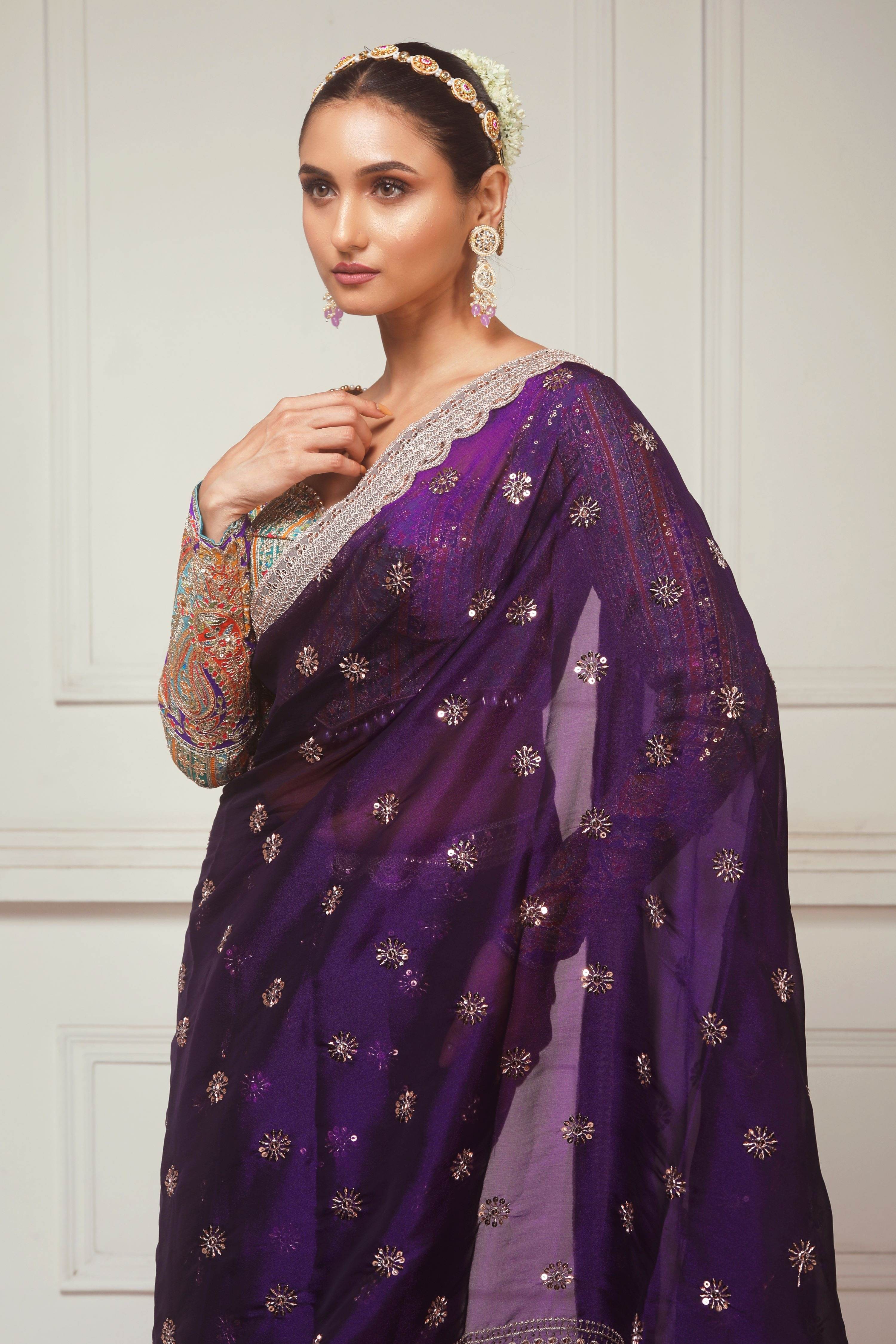 COSMIC POETRY SAREE