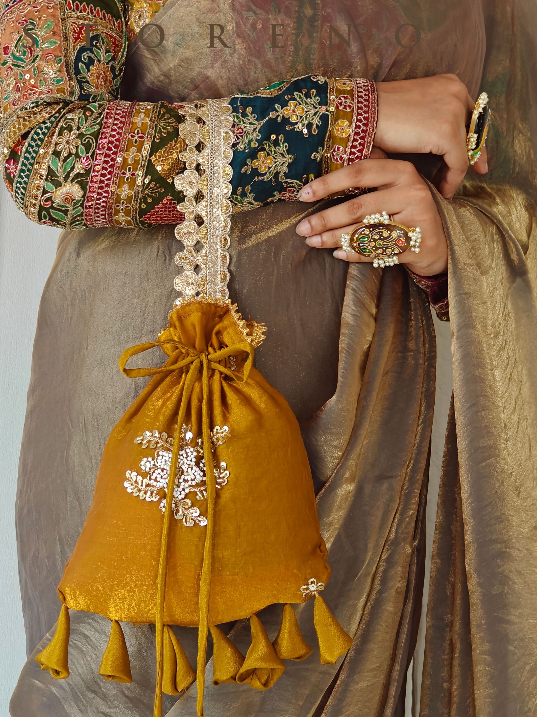 GENDA PHOOL POTLI BAG