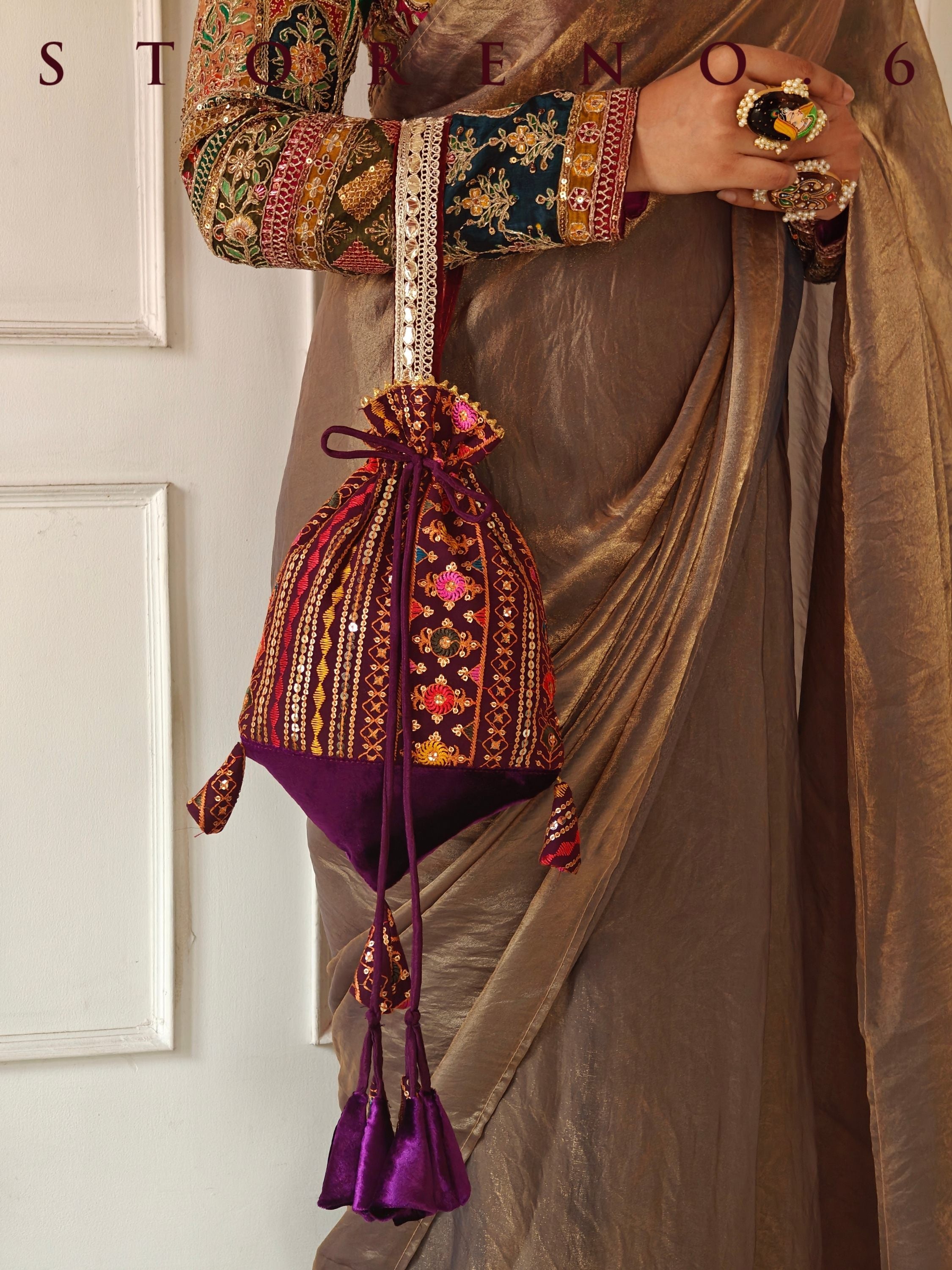 RANG BARSE POTLI BAG
