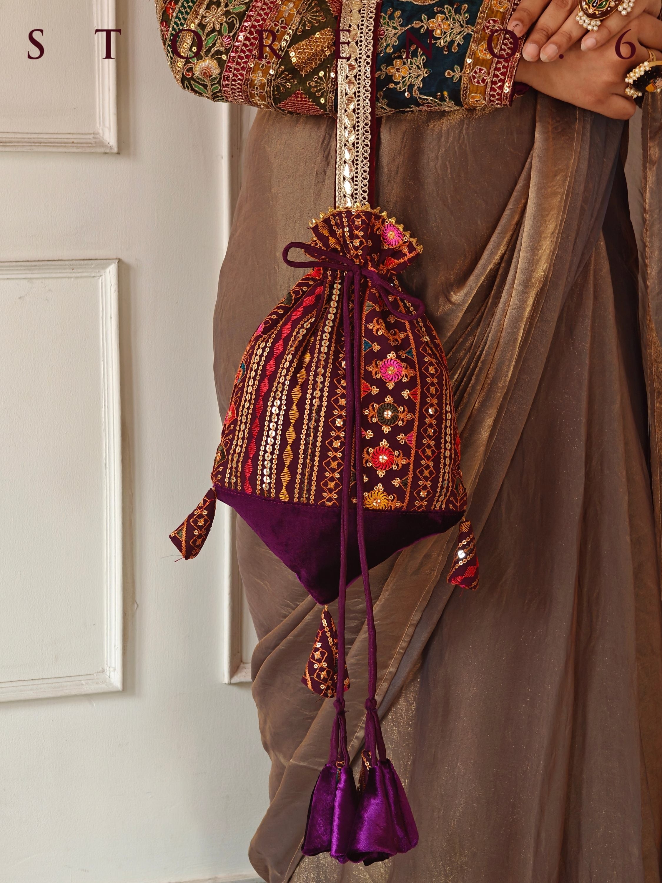 RANG BARSE POTLI BAG
