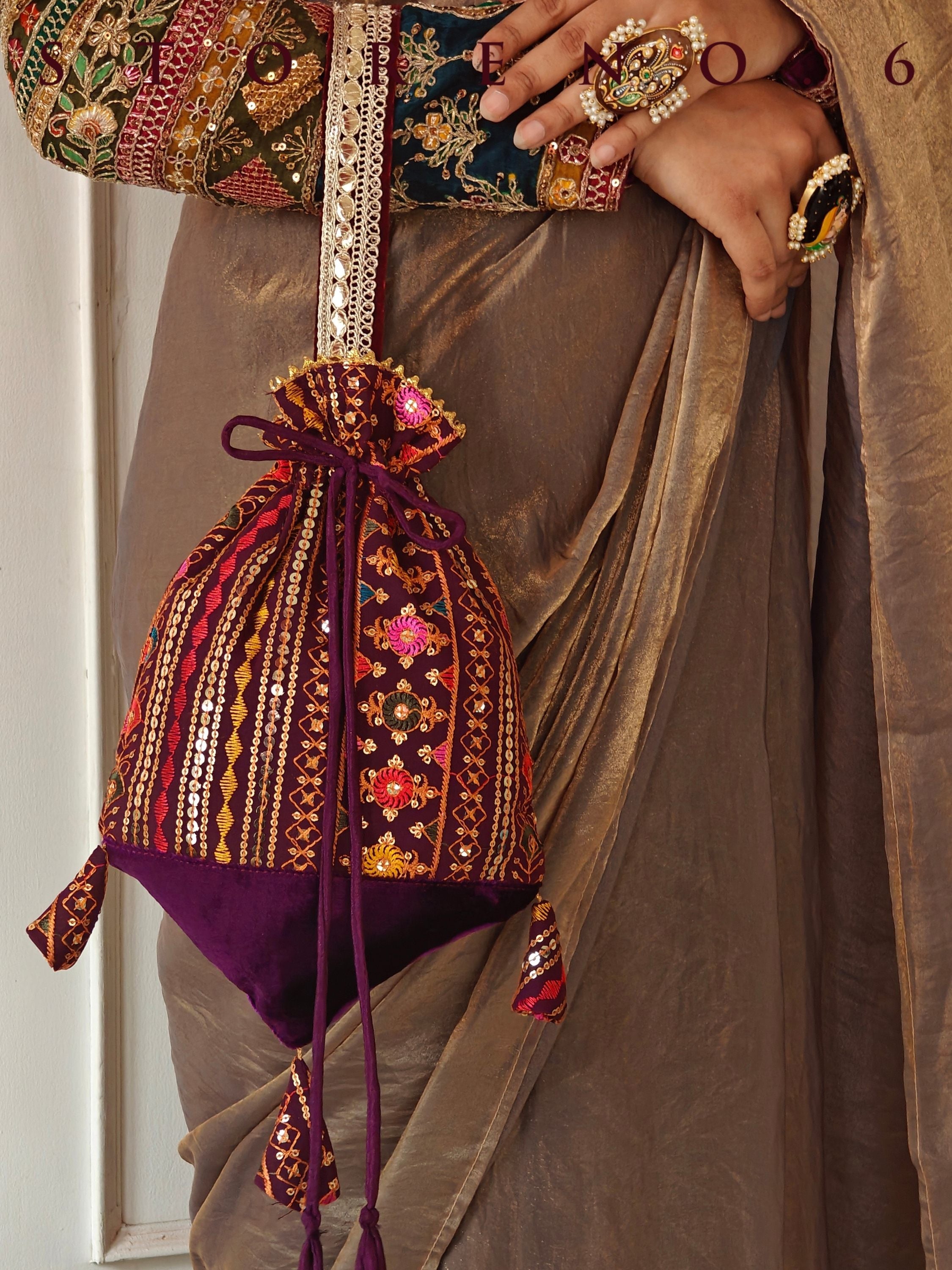 RANG BARSE POTLI BAG
