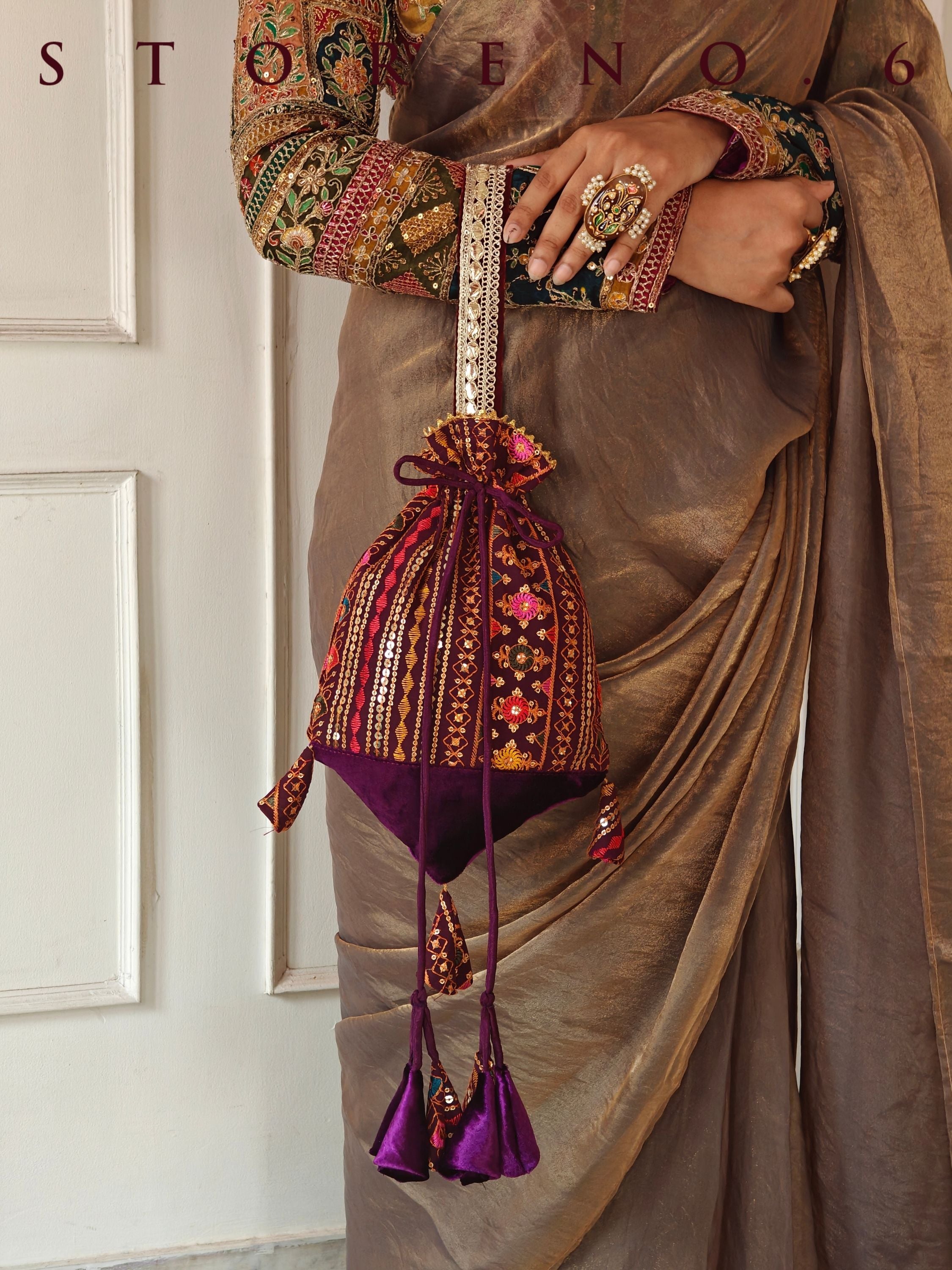 RANG BARSE POTLI BAG