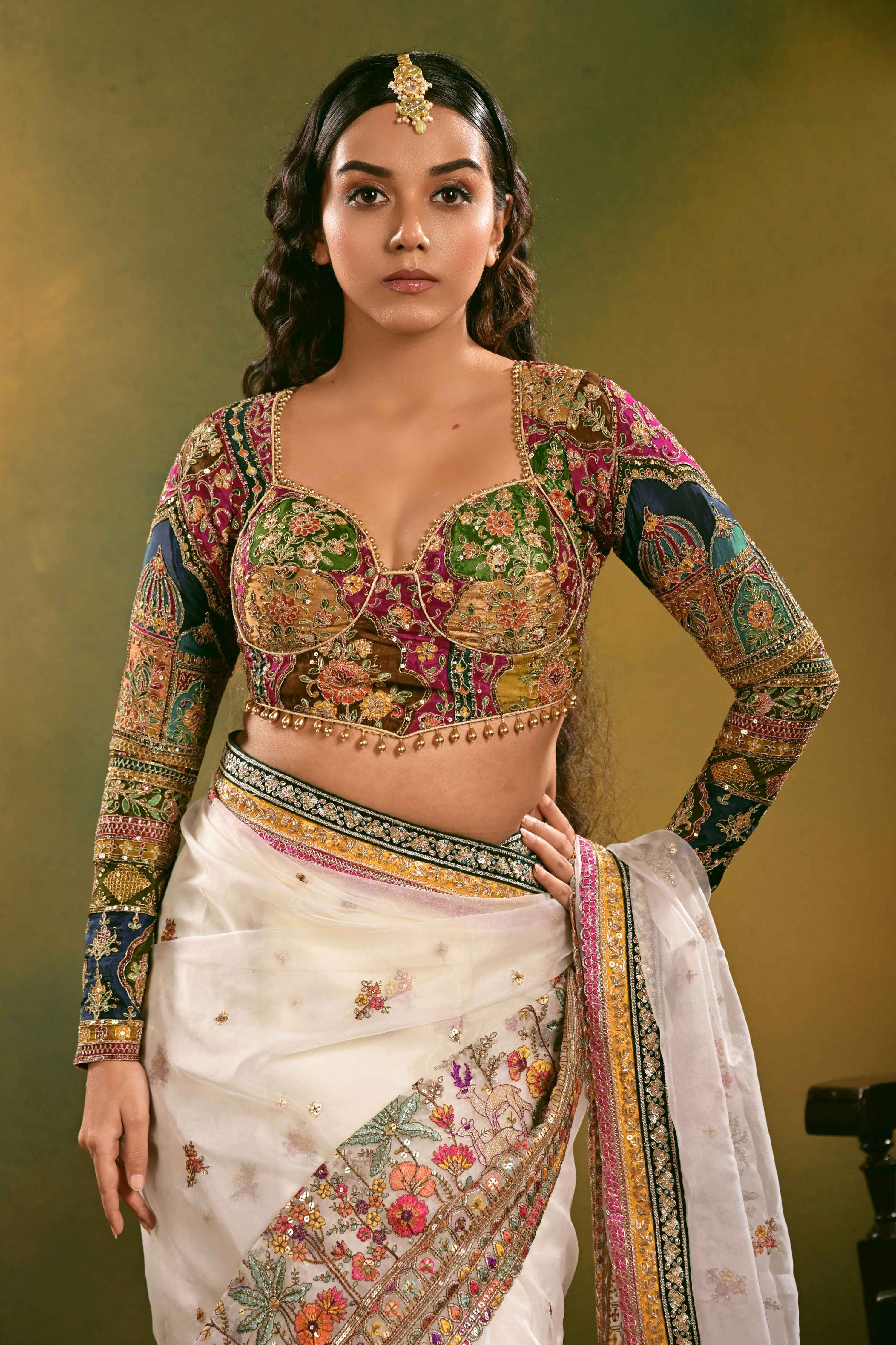 COUTURE CHARM CORSET BLOUSE