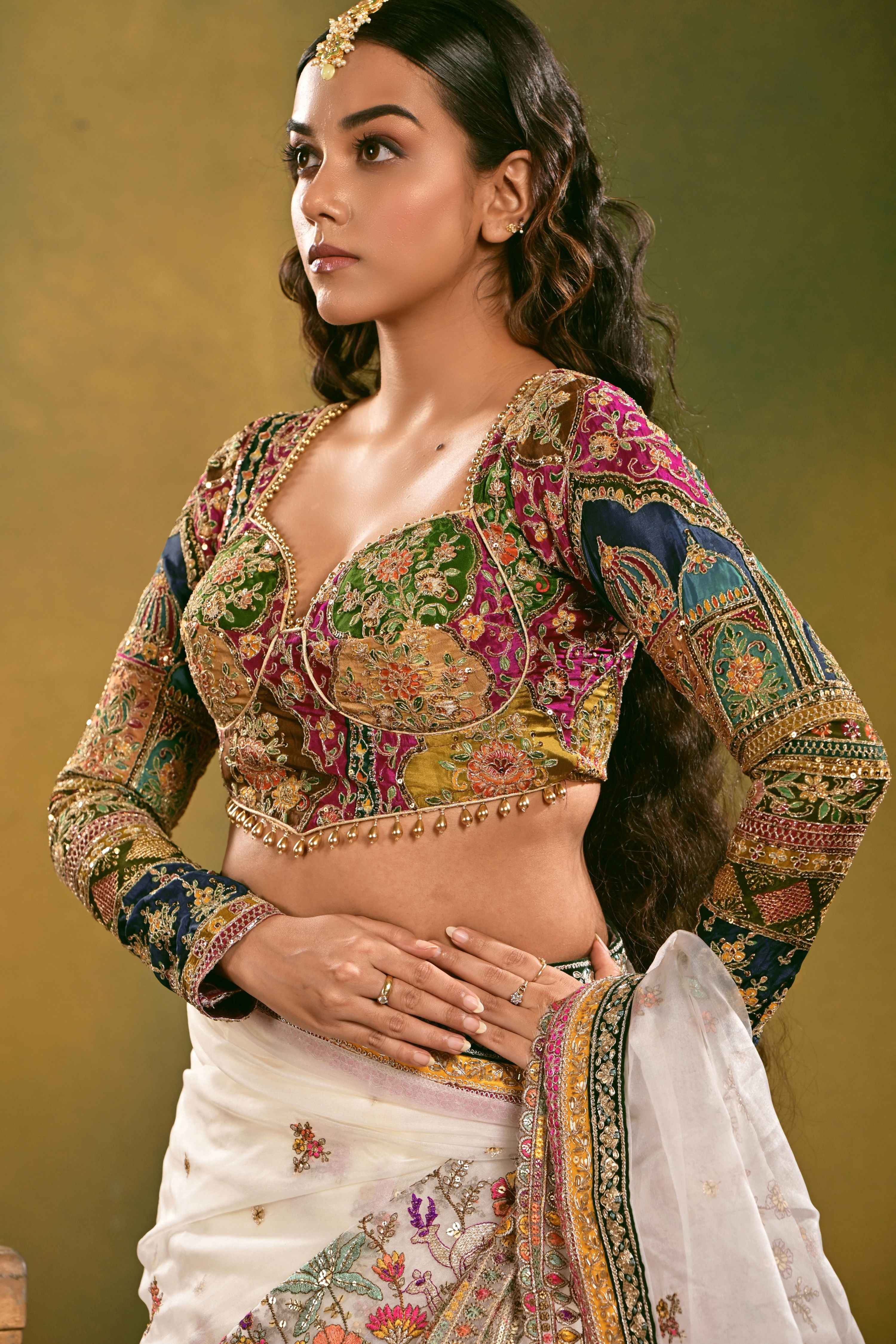 COUTURE CHARM CORSET BLOUSE